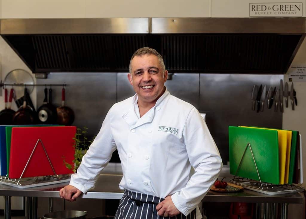 Business Portrait of a main in chefs whites