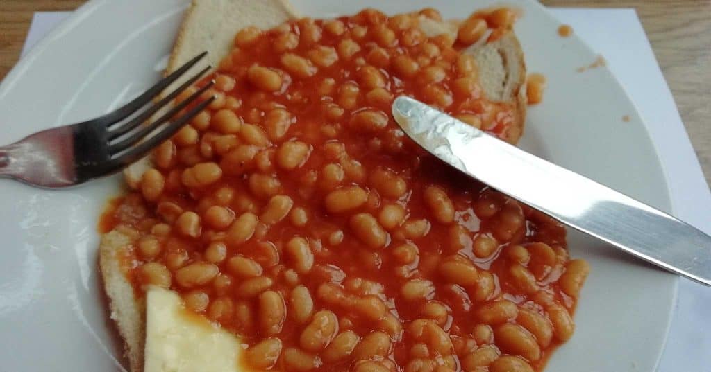 beans on toast breakfast