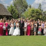 Group shot at the wedding